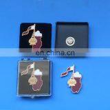Custom Qatar National Flag Lapel Pin Badge for National Day Gifts thumbnail-2