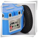 Aluminum Alloy Molding Whole Shapes Inflatable Rubber Wheel Robot Platform thumbnail-5