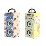 Wonderful Sound Rechargeable 1200mah Wireless Karaoke Party Speaker Outdoor Music System With USB/AUX/TF Card/Microphone thumbnail-4