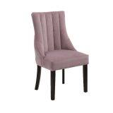 Velvet Pink Dining Chairs,Side Chair HL-6064-2 thumbnail-2