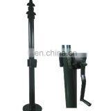 12 Foot Telescoping Light Mast Stationary Tower With Manual Crank Winch thumbnail-2