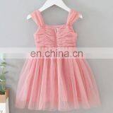 A0165# Girls Dress 2020 Summer Cotton Sleeves Clothes Kids Dress thumbnail-2