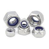 The High Quality DIN982 Stainless Steel Self Lock Nut Nylon Clinching M5 Press Hex Nylock Bolts Nuts thumbnail-3