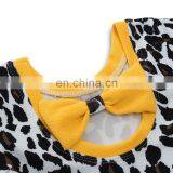 Newborn Baby Bodysuit Baby Girls Floral Outfit Clothes Infant Body Suits Girls Leopard Romper thumbnail-6