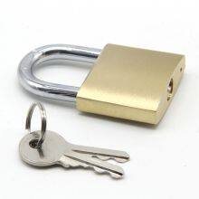 Sample Available Cheap Safety Customized Logo Small Padlock 25mm Heavy Duty Brass Padlock thumbnail-2