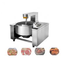 Commercial Stainless Steel Multifunctional Jacketed Kettle/ Fixed Jacketed Kettle Hand-Feed Food Machinery