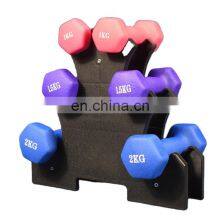 The Hot Selling 2021 Dip Color Dumbbell Hexagonal Dumbbells For Men And Women Dropshipping thumbnail-1
