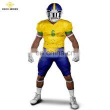 Wholesale Unique Quality Customized American Football Uniform / Team 100% Polyester Football Uniform thumbnail-5