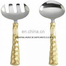 Brass Salad Set