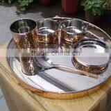 Customized Copper Trays set Food Safe copper Trays