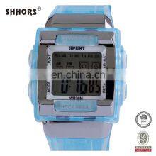 SHHORS 358 China Brand Outdoor Survival Men Digital Watch Plastic Strap Men Digital Led Wrist Watch thumbnail-5