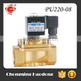 PU series 2 way solenoid valve 220v ac