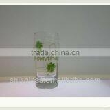 Lucky Clover Drinking Glass Cup thumbnail-1