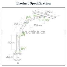 15w Fast USB Charging Auto-Off 30&60 Mins Timer Touch Control Light Memory Function LED Desk Lamp thumbnail-2