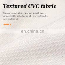 Customised Soft Washing Durable Organic Cotton Tote Draw String Shoe Bag Small Foldable Canvas Cloth Zippered Bag With Logo thumbnail-5