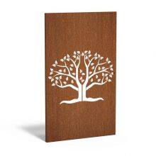 Metal Privacy Screening Which Great for Stopping Neighbours From Invading Your Privacy, Rust Metal Screen thumbnail-3