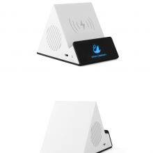 3 In 1 Mobile Partner LED Logo Customization Phone Holder Bluetooth Speaker Wireless Charger thumbnail-6