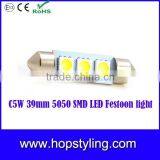 Error Free Wholesales Price C5W 39mm 5050 SMD LED Festoon Light,car Led Interior Lighting ,Car Reading Lamp thumbnail-1