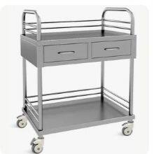 Medical Hospital Stainless Steel Detachable Medical Surgical Trolley thumbnail-4