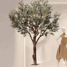 Large Artificial Olive Trees Artificial Decor Simulation Plant Fake Olive Trees for Landscape Project