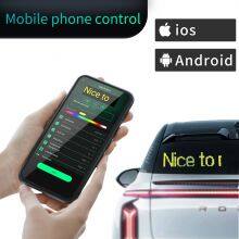 LED Pixel Soft Display Pattern Animation Mobile APP Control Flexible USB Car Screen DIY Text Wireless Lan Connection thumbnail-5