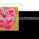 LS-007 Artificial Flower Used for Decoration(rose,peony,narcissus,clove) thumbnail-1