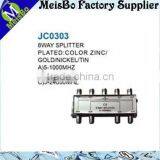 With Cover Silver Colour 8 Way VGA tv Splitter