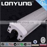 IP65 Aluminum 6000ml 4ft Tri-proof Led Light With Long Life Span