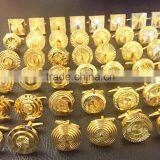 Wholesale Variuos Gold Cufflinks Business Gifts thumbnail-1