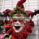 Custom Pendant PVC Mini Venice Mask / Promotional Dacron Mini Mask