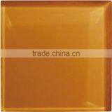 4''x4'' Orange Gloss/matt/solid Color Straight Edge Glass Tile thumbnail-1