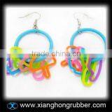 Fancy Colorful Silicone Earring thumbnail-1
