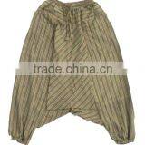 Loose Stripe Cotton Yoga Pant thumbnail-1