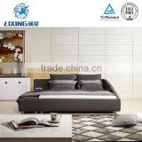 Unique Design Wood Double Bed Designs With Box thumbnail-2