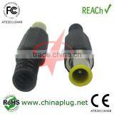 Low Voltage 2013 Brand New Inline 7.0mmx1.0mm DC Power Plug Jack Connector With 9.0mm Barrel