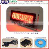 LED Desk Message Board/led Crystal Box Message Sign/led Running Message Sign thumbnail-5