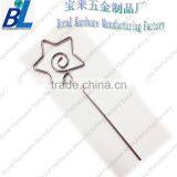 Novelty Star Iron Nickel Plated Message Clip thumbnail-1