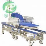 Guardrail Scalable Metal Patient Transfer Trolley thumbnail-2