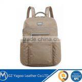 Wholesale Factory Price Waterproof Canvas Leather Notebook Laptop Backpack thumbnail-2