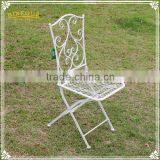 Chinese Cheap Outdoor Antique Wrought Iron Leisure Garden Chair thumbnail-1