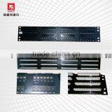 24 Ports UTP Cat5e/Cat6 Patch Panel 19'' 1U, Krone & 110 Dual IDC, With or WT Back Bar thumbnail-2