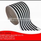 High Quality Black And White Stripe Polyester Webbing Made In China thumbnail-3