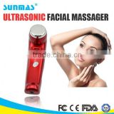 battery operated ultrasound face skin massage machine mini lifting 5 in 1 korea gold face massage                        
                                                Quality Choice