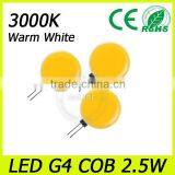 Car Parts g4 Led Cob Bulb 135lm High Power Led Bulb Auto Lighting
