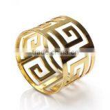Fashionable Metal Alloy Napkin Rings thumbnail-1