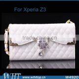 Fancy Cell Phone Case for Sony Z3, Wholesale for Sony Xperia Z3 Leather Case thumbnail-3