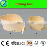 Hot sale high quality custom wood food box/ baking box
