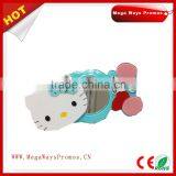 Popular Novelty Design Kitty Cosmetic Mirror Promotion Gift Souvenir Keychain thumbnail-2