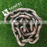 Standard Grade 80 Zinc Plated Lifting Chain For Marine Hardware