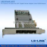 LREC9704HF-4SFP Intel 82580 PCI Expressx4 Gigabit SFP 4 Port Network Card thumbnail-2
